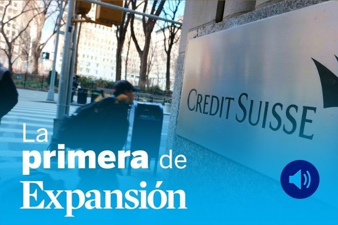 La Primera de Expansión sobre Credit Suisse, Ibex 35, BCE y Garamendi