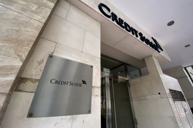 Sede de Credit Suisse en España.