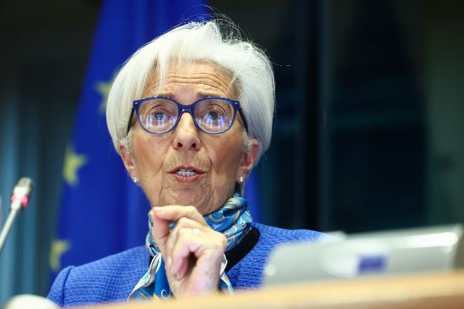 La presidente del Banco Central Europeo, Christine Lagarde, comparece en el Parlamento Europeo.