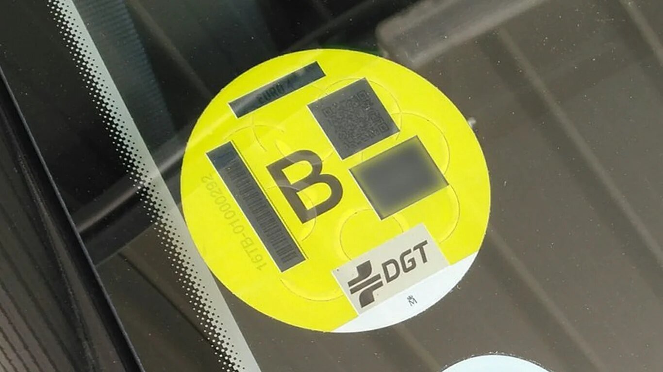 Etiqueta b - coches sin etiqueta