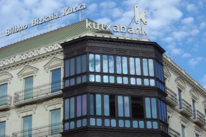 Sede de Kutxabank, en Bilbao.