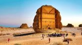 En Arabia, la tumba inacabada de Qasr Al Farid, también llamada...