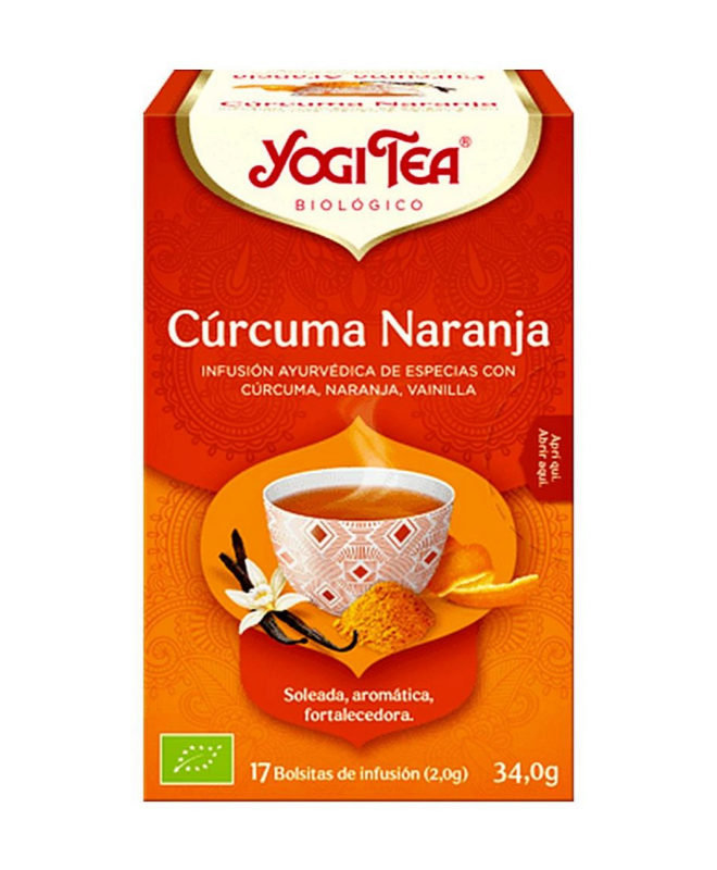 T de Crcuma y Naranja de Yogi Tea