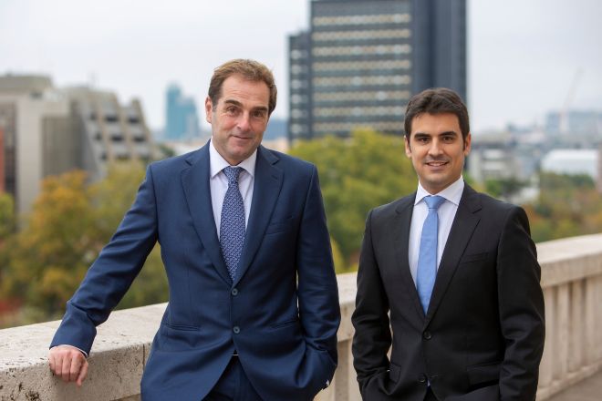 Borja García-Egotxeaga, CEO de Neinor, y Jordi Argemí, CEO adjunto y director general financiero.