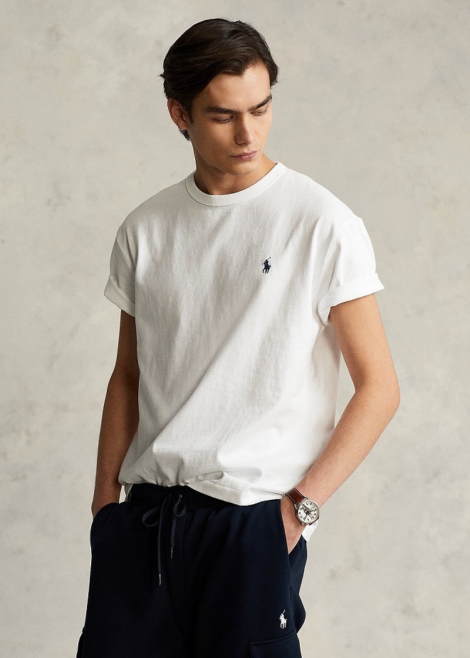 Camiseta blanca Classic Fit de Polo Ralph Lauren