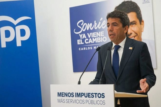 El PP valenciano presenta una rebaja de impuestos de 1.750 millones de cara a las elecciones del 28-M