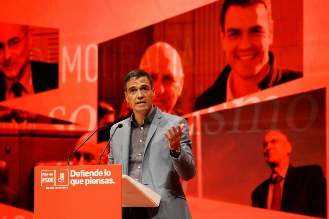 El secretario general del PSOE y presidente del Gobierno Pedro Sánchez.