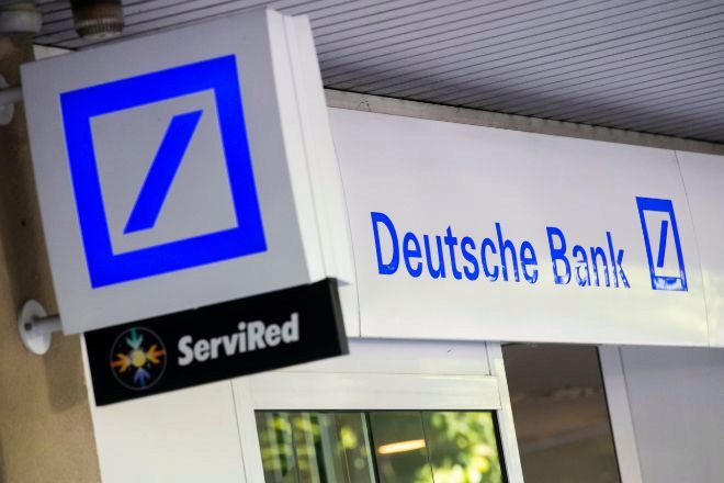 Oficina de Deutsche Bank, uno de los bancos accionistas de la Iniciativa de Pagos Europea.