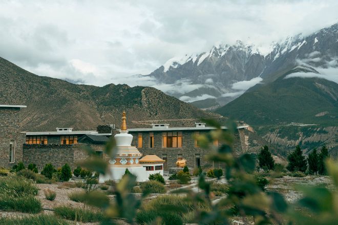 El complejo de lujo Shinta Mani Mustang tendrá 29 suites con vistas a las montañas.