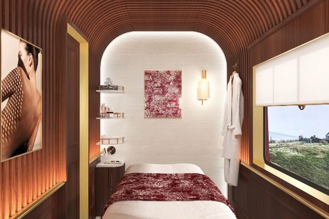Dior ha instalado dos cabinas de tratamiento en el mítico tren Royal Scotsman.