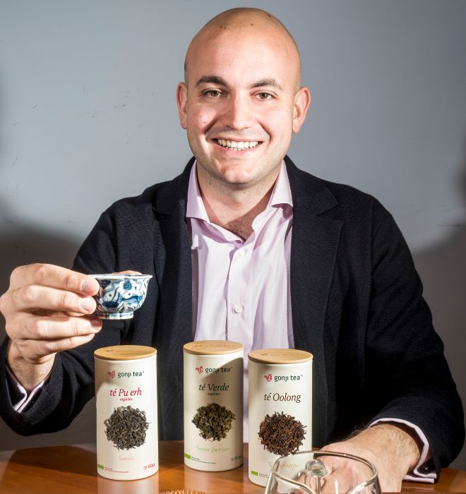 Los tés de Gonji Tea se venden en latas de 80 gramos por 18 euros.