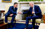 Sánchez with Biden at the White House: “We are allies, friends”