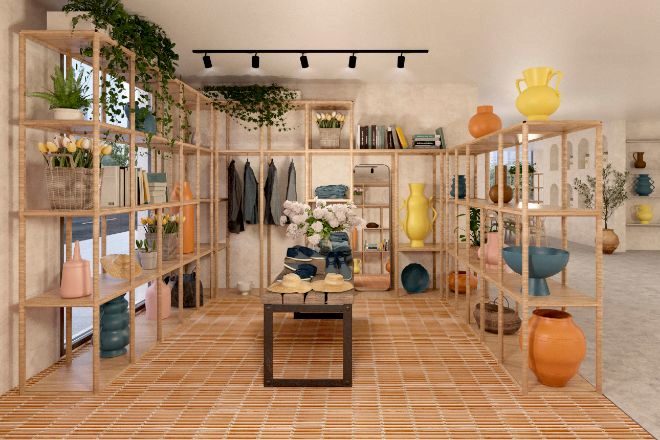 "Concept store", donde estarán a la venta productos exclusivos de marcas locales e internacionales. 