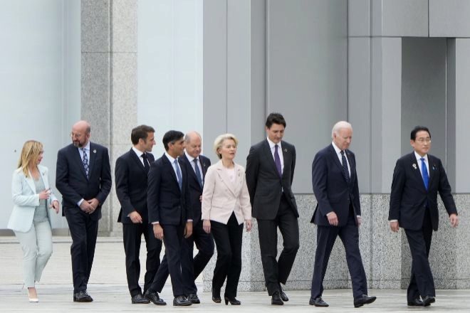 Los líderes del G7 realizan una visita histórica al Museo y Parque de la Paz de Hiroshima