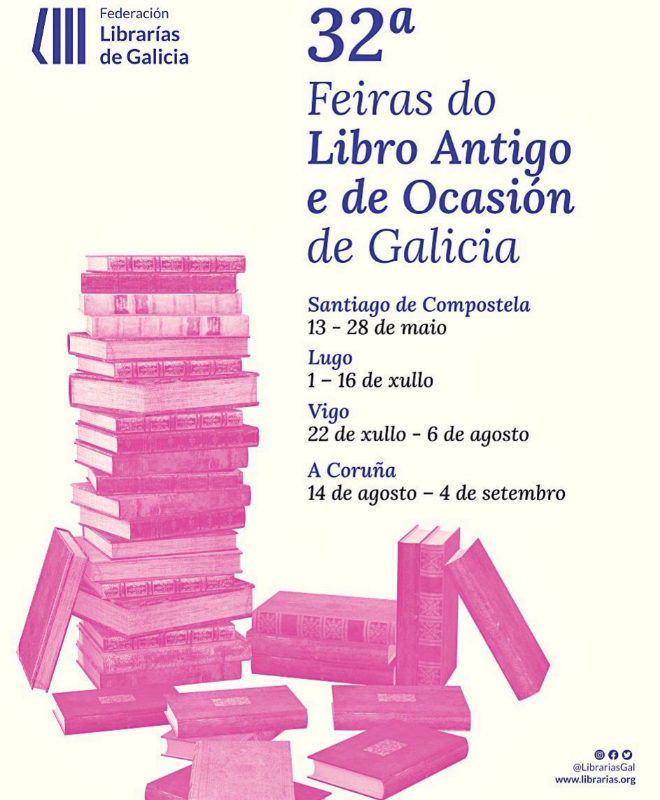Ferias del libro de Galicia