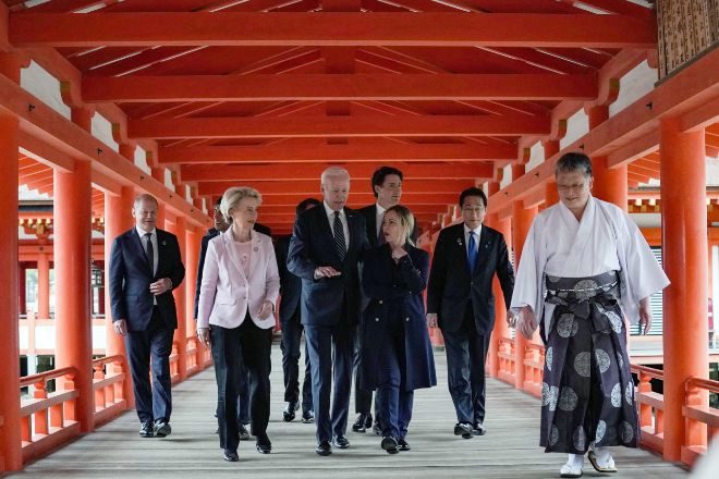 Los líderes del G7 se reúnen este fin de semana en Hiroshima, Japón.