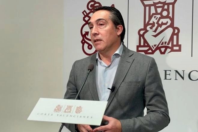 Rubén Ibáñez, portavoz de Hacienda del PP en el parlamento valenciano, en una imagen de archivo.