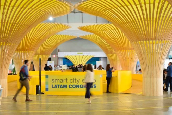 Imagen del Smart City Expo Latam Congress, que se cerró ayer en la ciudad mexicana de Mérida.