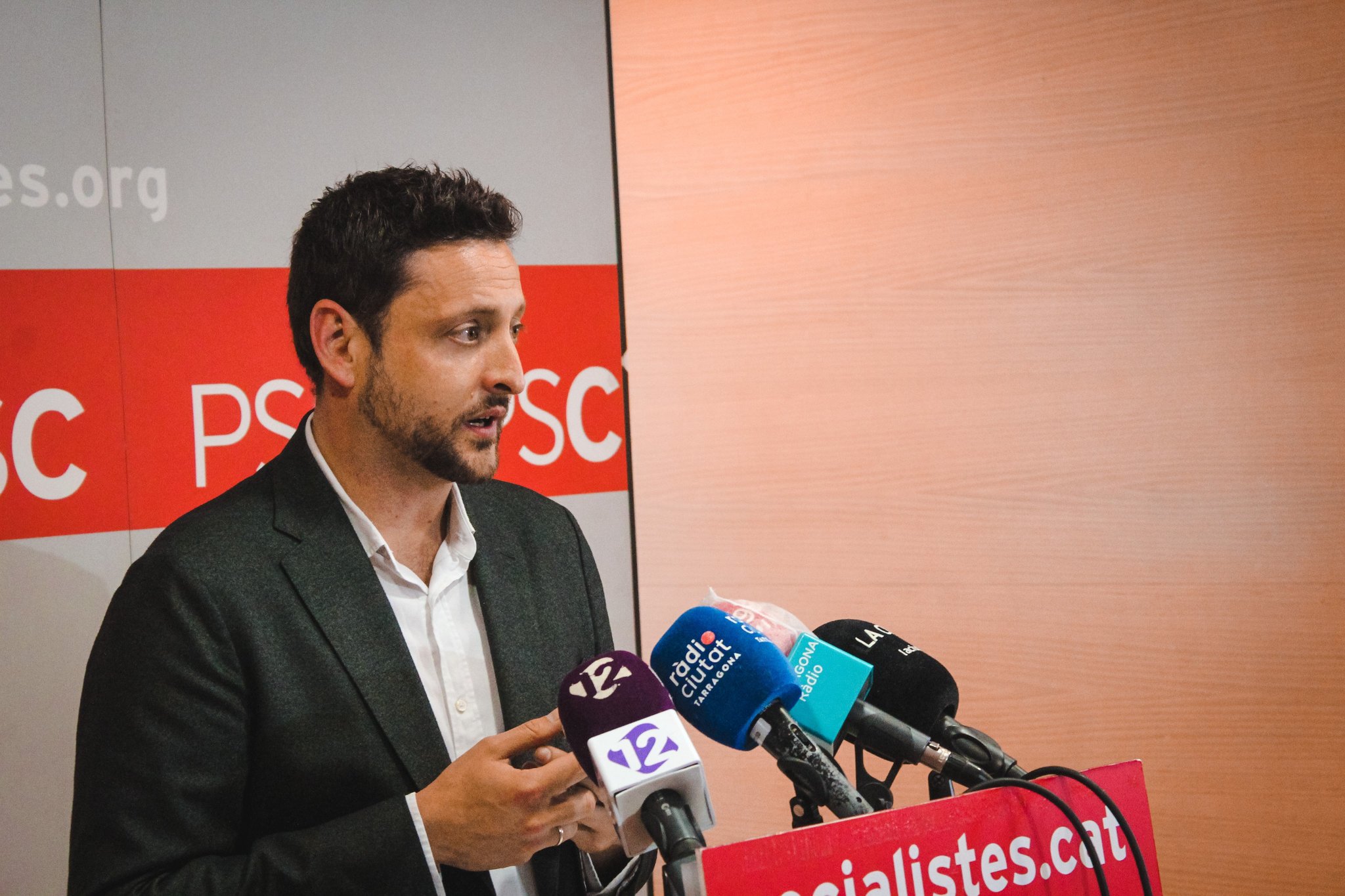 Rubén Viñuales, candidato del PSC en Tarragona