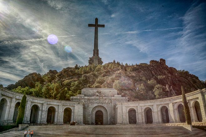 Imagen del Valle de los Caídos, donde descansaron los restos de Francisco Franco hasta su exhumación.