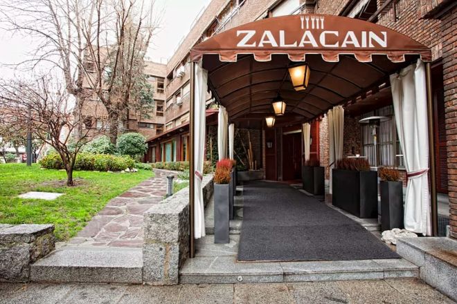 El restaurante Zalacaín en una imagen de archivo antes de la quiebra.