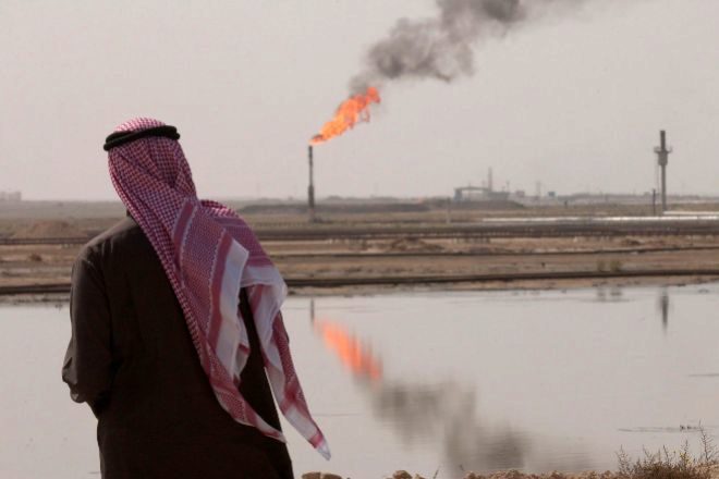 Instalación petrolífera en Kuwait