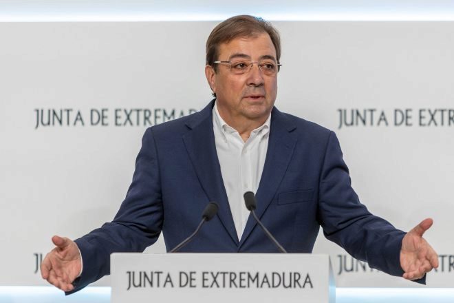 El presidente de la Junta de Extremadura en funciones, Guillermo Fernández Vara.