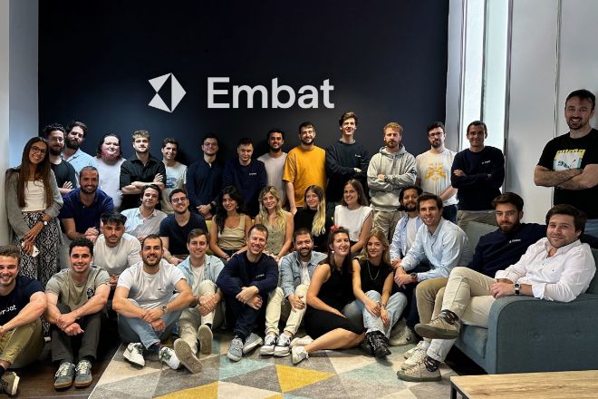 Equipo de Embat, 'fintech' nacida en Madrid en 2021.