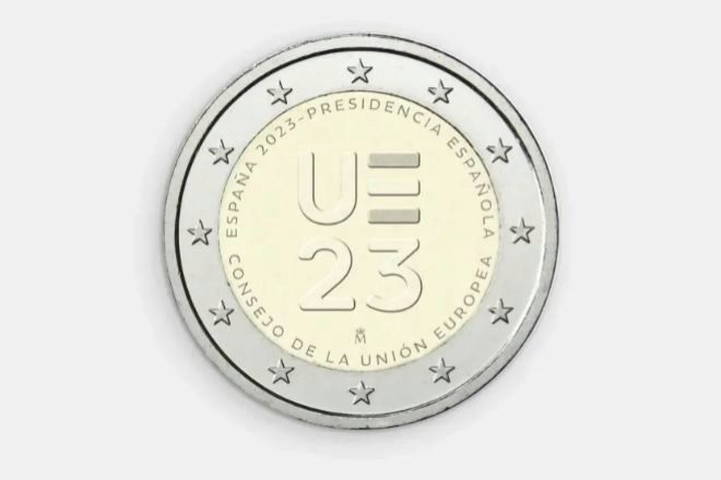 España ha emitido una nueva moneda de dos euros para conmemorar la Presidencia española del Consejo de la UE que comienza el 1 de julio.