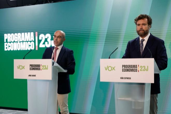 Vox propone «la mayor reforma fiscal de la historia de España»