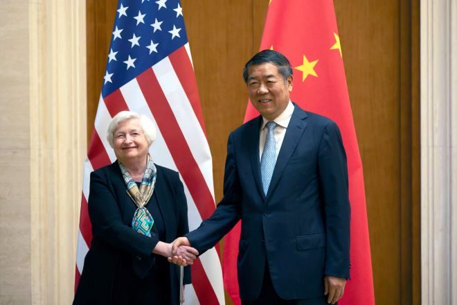 Yellen admite que EEUU y China compiten, pero pide «hacerlo bajo unas reglas»