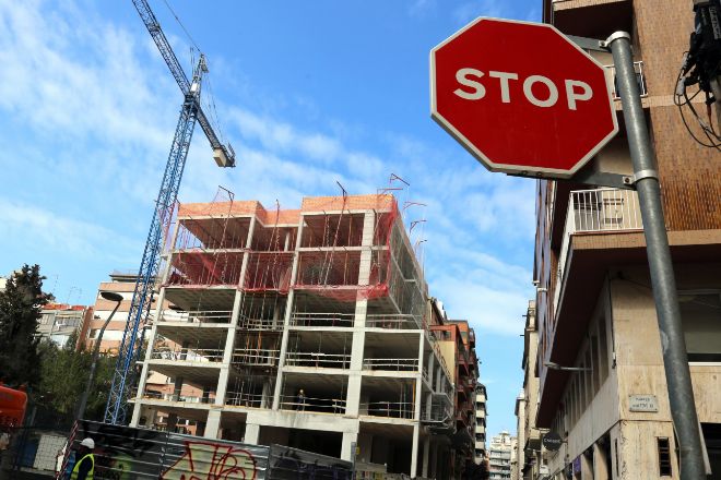 La obra nueva, bajo mínimos en Barcelona tras el 30% para VPO
