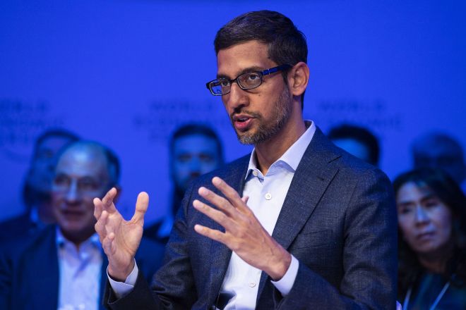 Sundar Pichai, consejero delegado de Alphabet, matriz de Google.