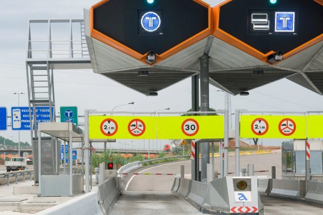 Peajes, de entrada no