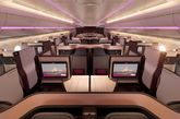 El QSuite es un asiento original patentado por Qatar Airlines, que ha...