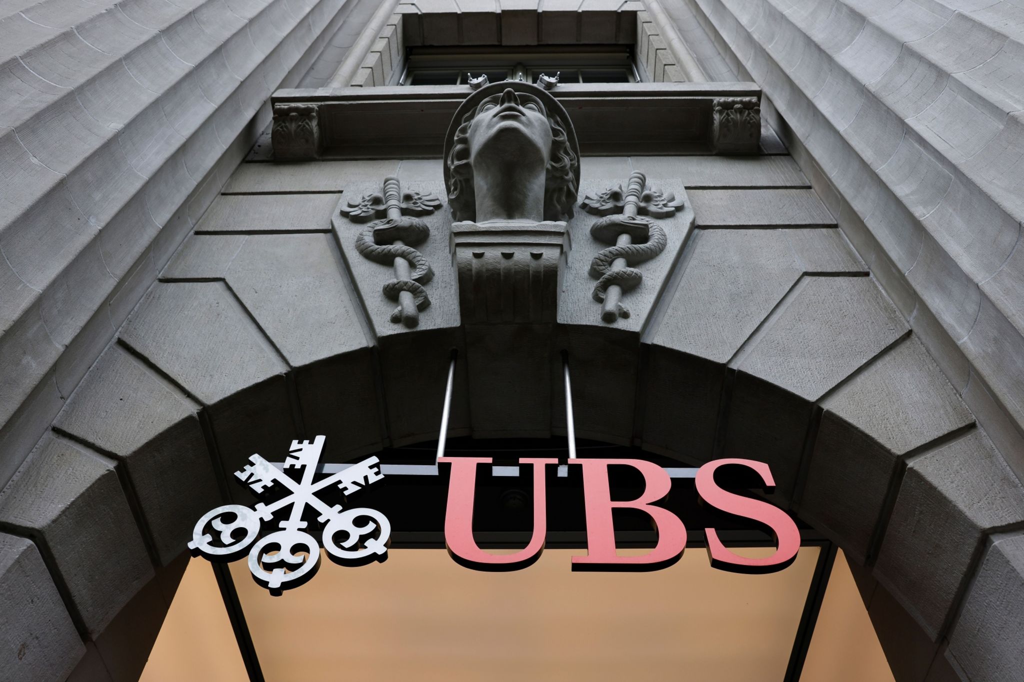 Sede central de UBS en Zurich, Suiza