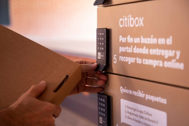 Los buzones de Citibox facilitan recibir paquetes en el domicilio.