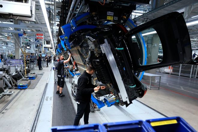 Los pedidos de la industria de Alemania se hunden un 11,7% en julio, su mayor caída desde la pandemia