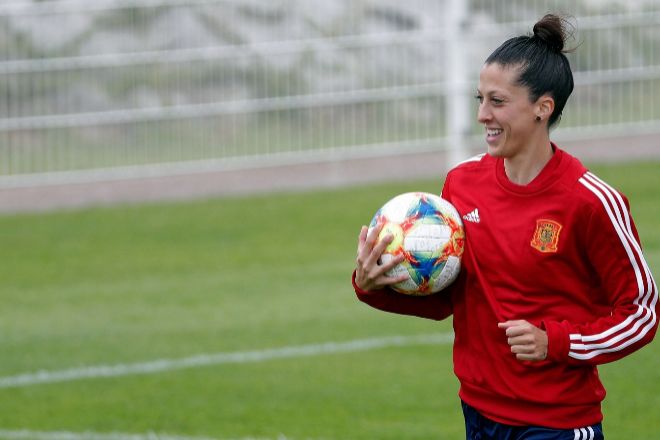 La jugadora de la selección española, Jenni Hermoso.
