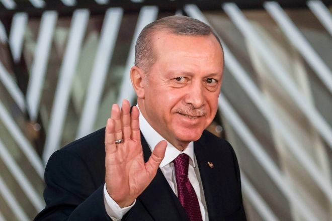 El presidente de Turquía Recep Tayyip Erdogan.