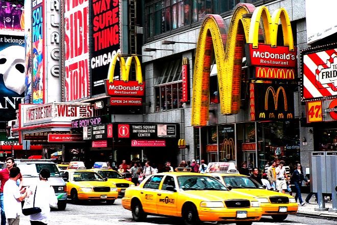 Restaurante de McDonald's en Nueva York.