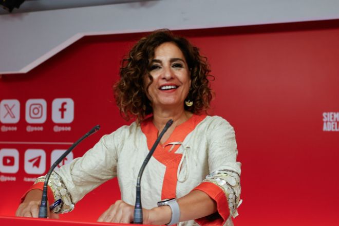 María Jesús Montero, ministra de Hacienda y Función Pública.