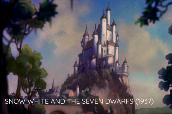 El castillo de la película de Blancanieves (1937) está inspirado en el Real Alcázar de Segovia.