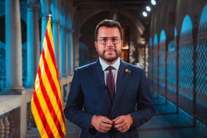 Aragonès lleva al Senado su pulso por la amnistía y desafía a Sánchez