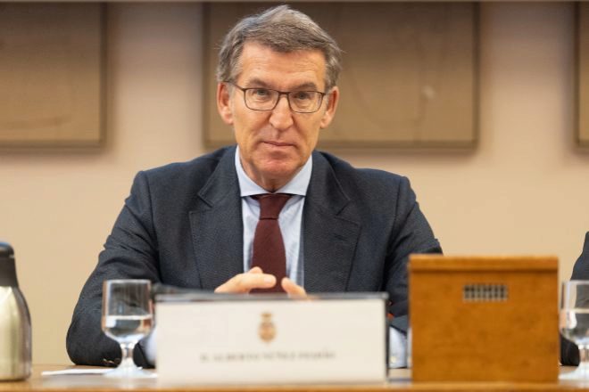 Feijóo hablará a las 14:45 horas para responder al acuerdo del PSOE y Junts