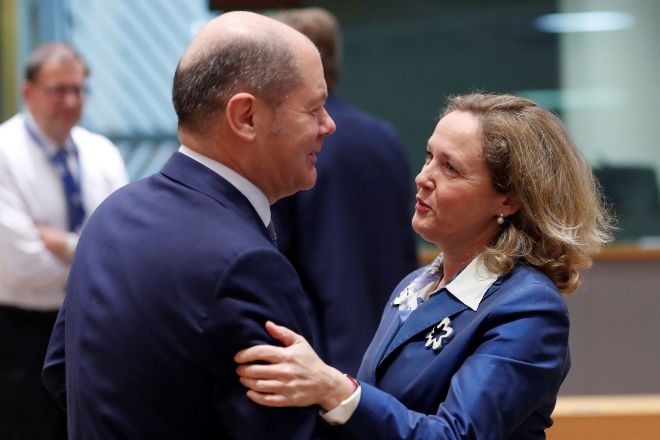 Scholz, sobre Calviño: «Sería una muy buena presidenta del BEI»