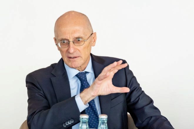 Andrea Enria, presidente del Consejo de Supervisión Bancaria del BCE