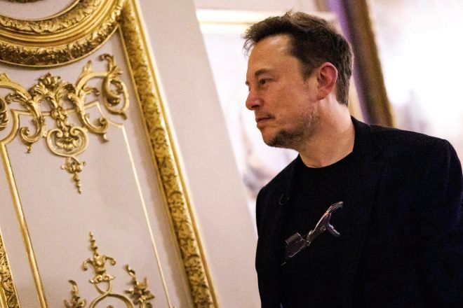 El magnate Elon Musk durante una reciente visita a Londres.