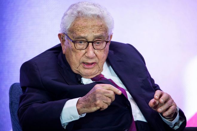 Kissinger durante la celebración del 230 aniversario de la formación dos estados de EEUU en la Casa Blanca el pasado 29 de julio de 2019.