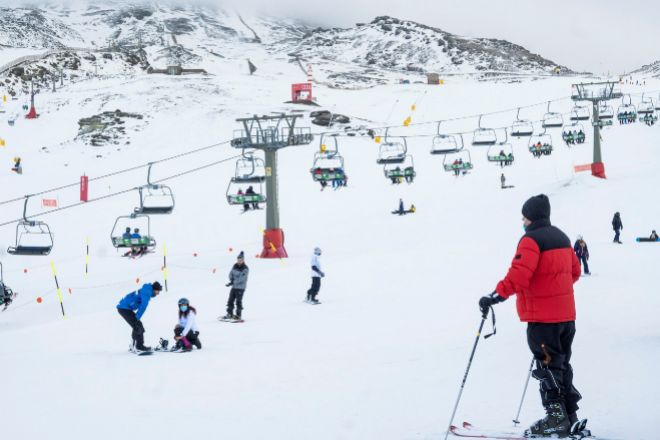 La estación de esquí de Sierra Nevada la temporada pasada.